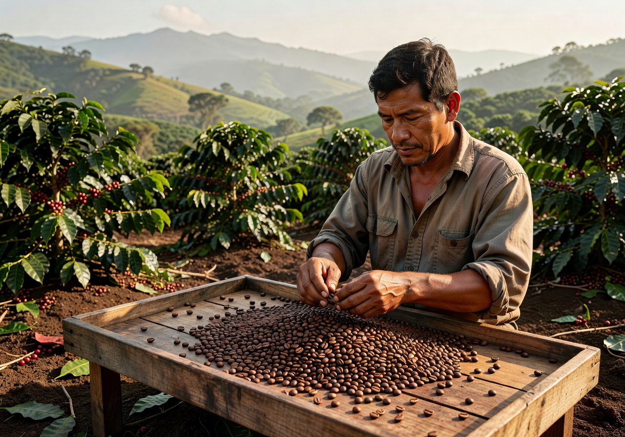 Colombia Huila washed process specialty coffee sourced directly by Velour Coffee Roasters