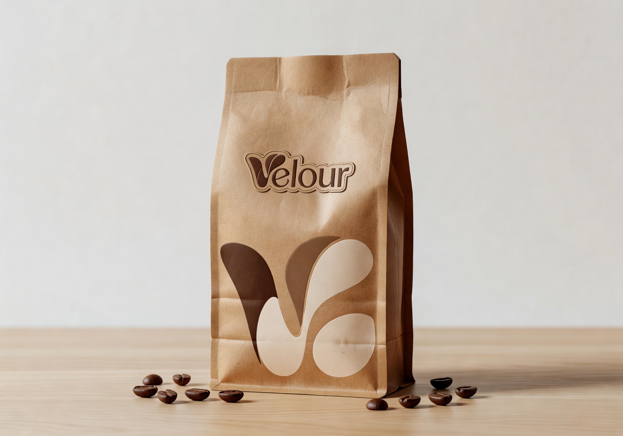 Single origin Ethiopian Yirgacheffe natural process coffee bag from Velour Coffee Roasters